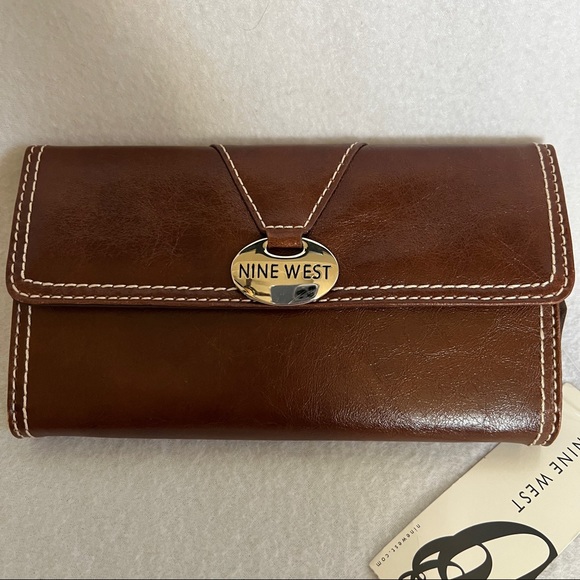 Nine West Vegan Leather Wallet - Picture 1 of 9